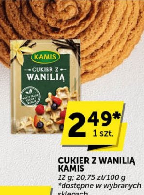 Cukier z wanilią Kamis promocja w ABC