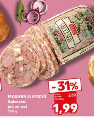 Salceson jak ze wsi promocja w Kaufland