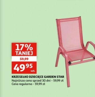 Krzesło laura Garden star promocja