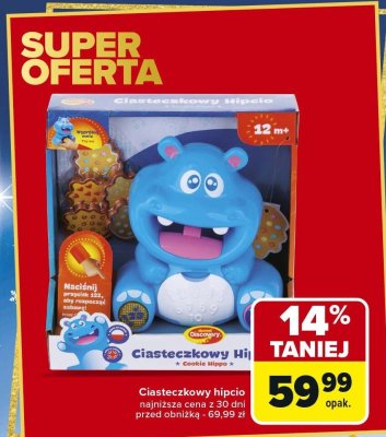 Zabawka Ciasteczkowy Hipcio Cookie Hippo promocja w Carrefour