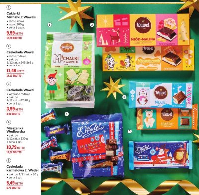 Czekolada karmelowa E. Wedel promocja w Makro