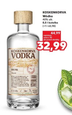 Wódka Koskenkorva 0,5 l promocja w Kaufland