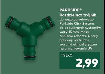 Rozdzielacz Parkside promocja w Kaufland