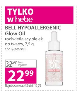 Olejek rozświetlający Bell hypoallergenic glow oil promocja
