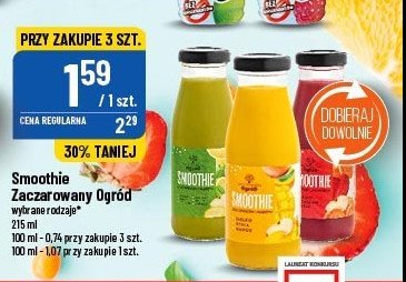 Smoothie protein mandarynka banan arbuz