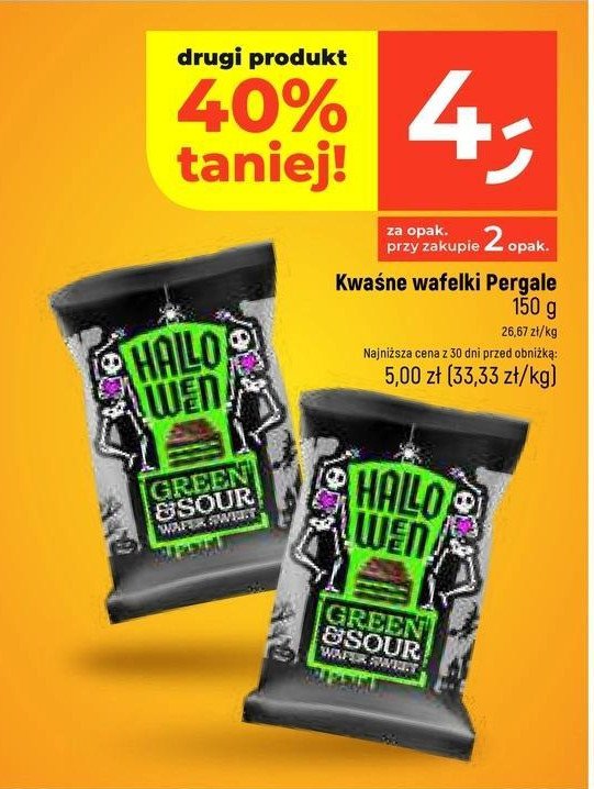 Kwafelki kwaśne Pergale promocja w Dealz