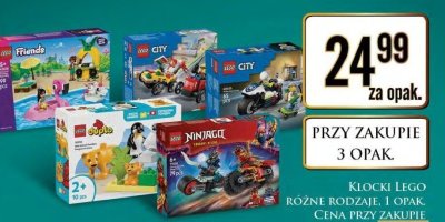 Klocki różne rodzaje promocja w Dino