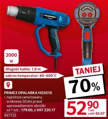 Opalarka HG5010 PRIME3 promocja w Selgros