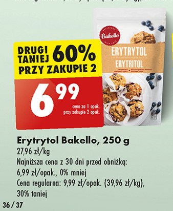 Erytrytol Bakello promocja