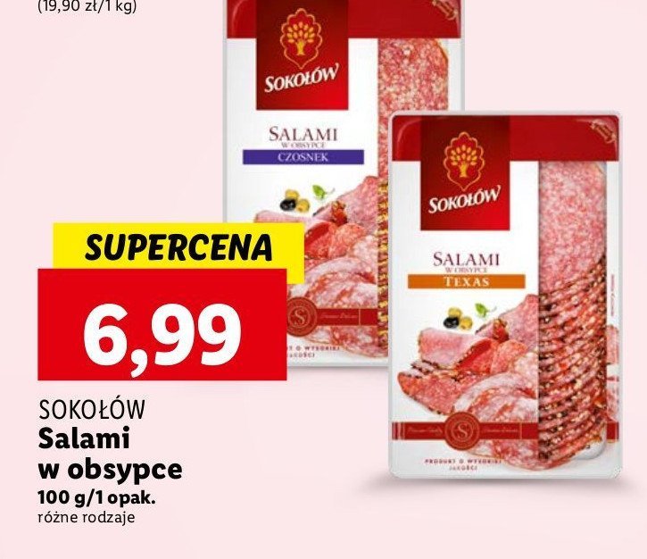 Salami texas Sokołów promocja