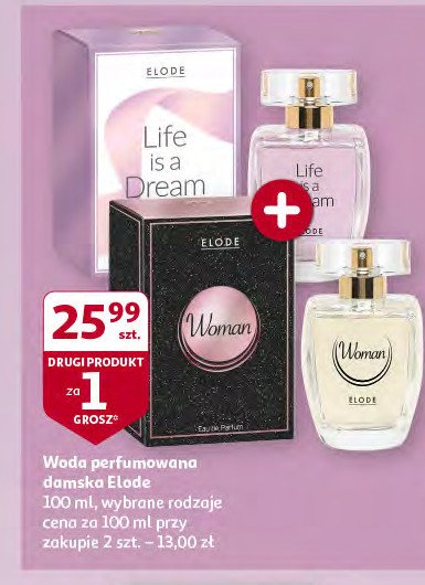 Woda perfumowana Elode woman promocja