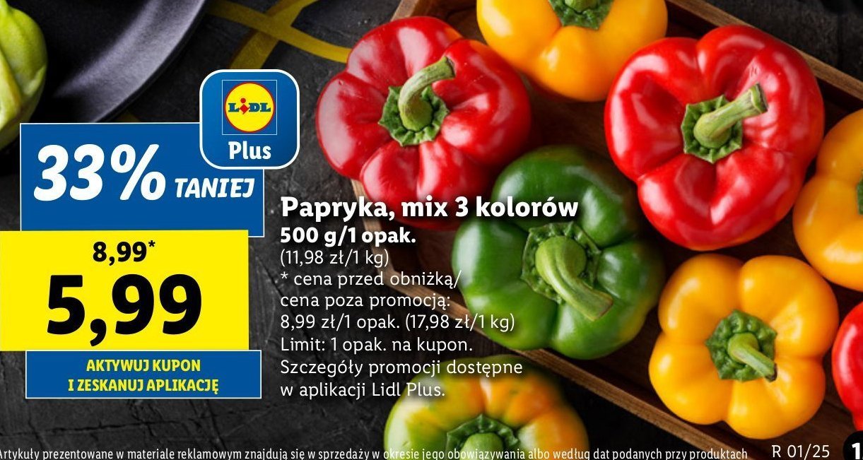 Papryka mix promocja