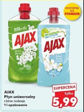 P艂yn do mycia konwalie Ajax floral fiesta Ajax . promocja