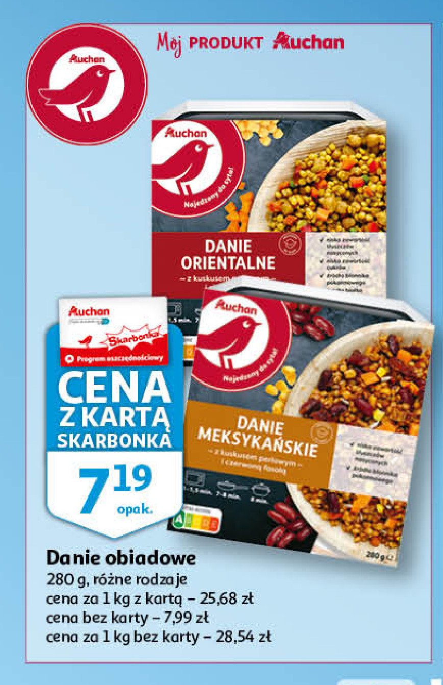 Danie orientalne Auchan promocja