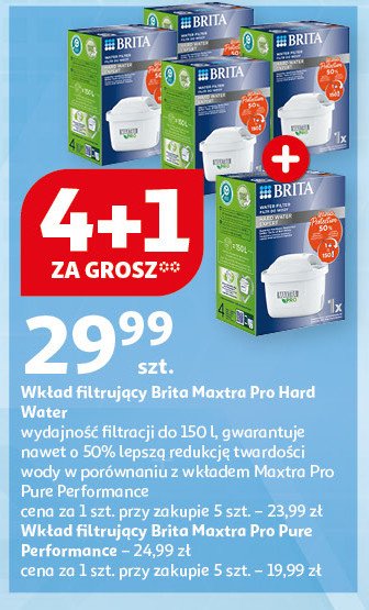 Wkład filtrujący pure performance (biały) Brita maxtra promocja