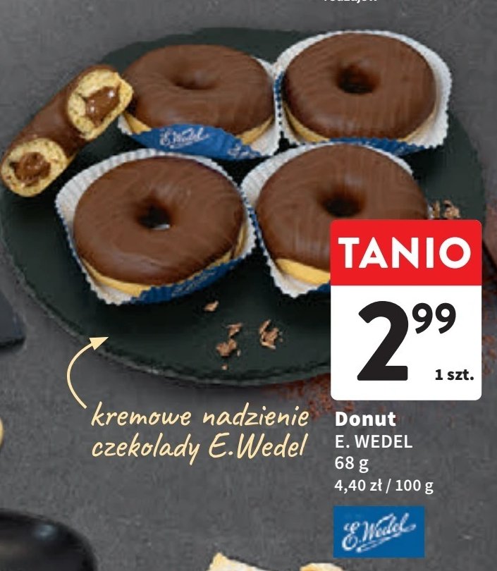 Donut E. wedel promocja w Intermarche