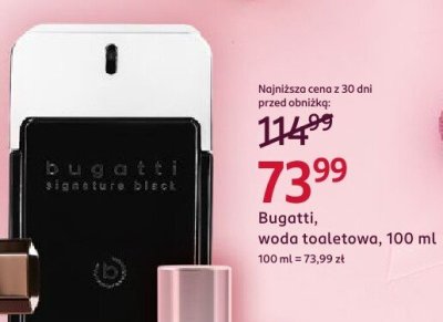 Woda toaletowa Signature Black, 100 ml promocja w Rossmann
