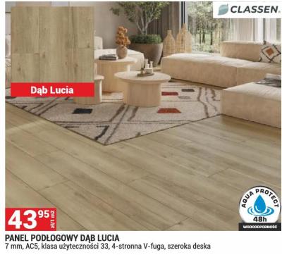 Panel podłogowy Dąb Lucia promocja w Merkury Market