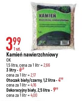 Kamień nawierzchniowy O.k. promocja w Selgros