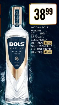 Wódka Bols Marine 0,7 l promocja w Dino