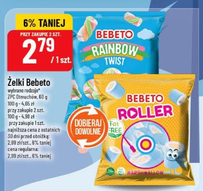 Żelki Bebeto promocja w POLOmarket