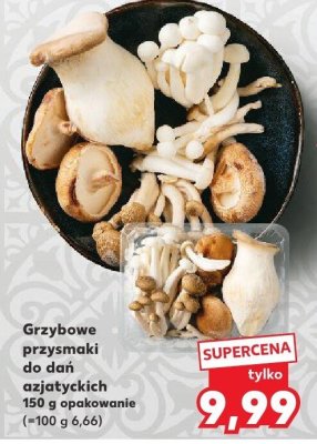 Grzybowe przysmaki do dań azjatyckich promocja w Kaufland