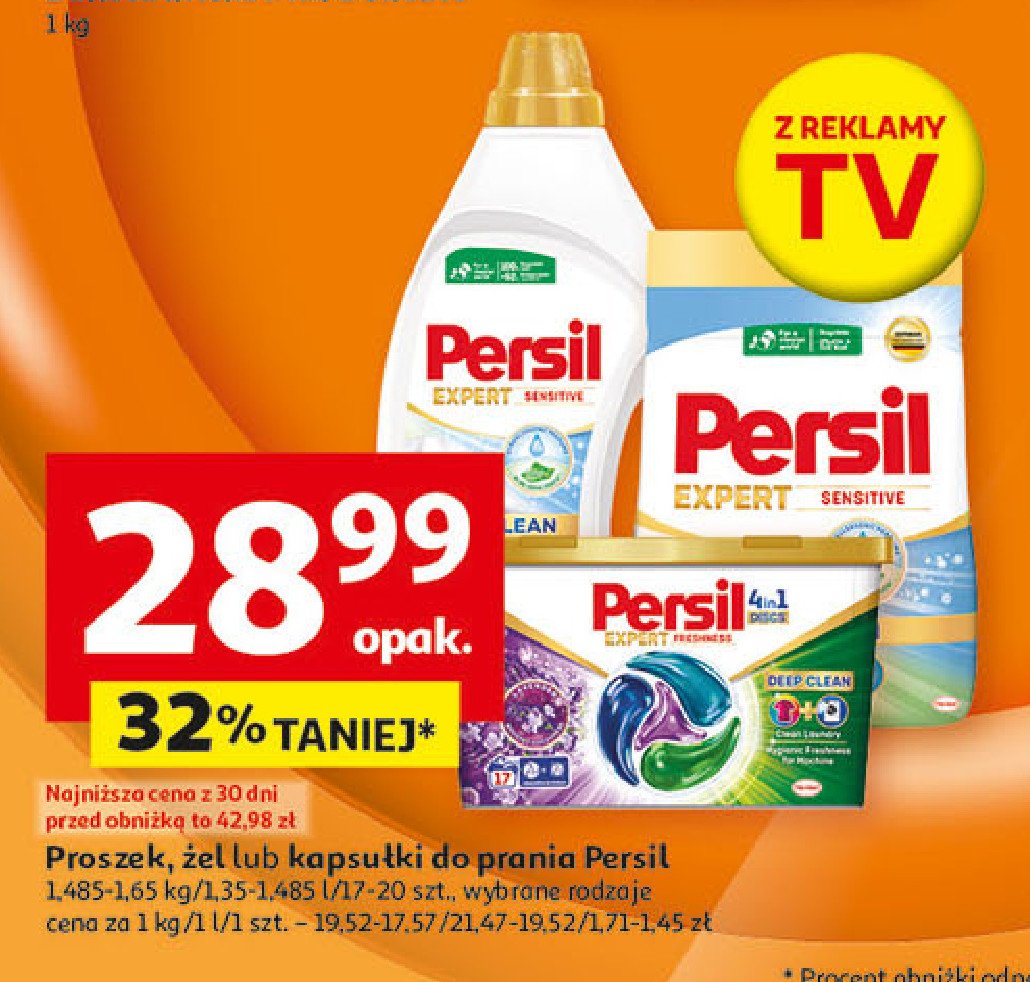 Żel do prania PERSIL SENSITIVE EXPERT promocja