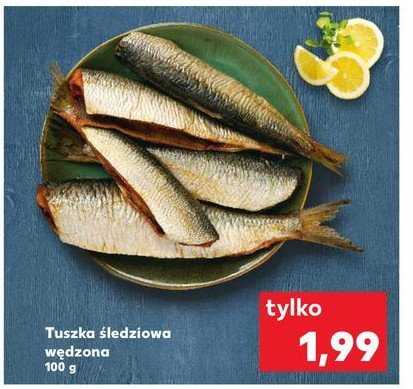 Tusza śledzi wędzonego promocja