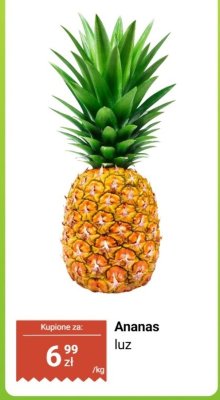 Ananas luz promocja w Dino
