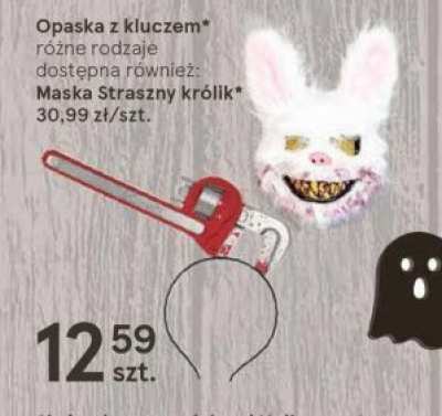 Maska straszny kr贸lik promocja