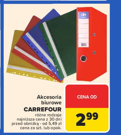 Segregator a4 Carrefour promocja w Carrefour