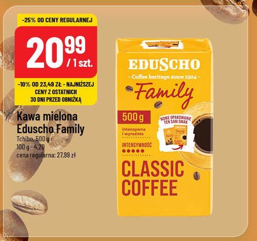 Kawa Tchibo family eduscho promocja w POLOmarket