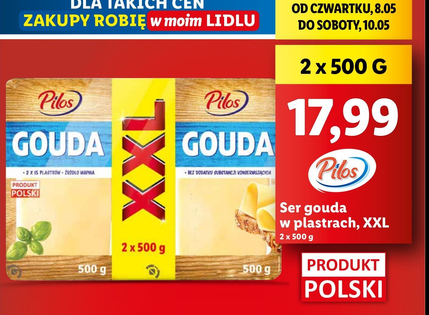 Ser gouda Pilos promocja