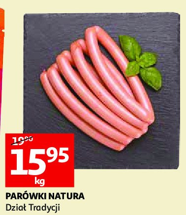 Parówki natura promocja w SPAR