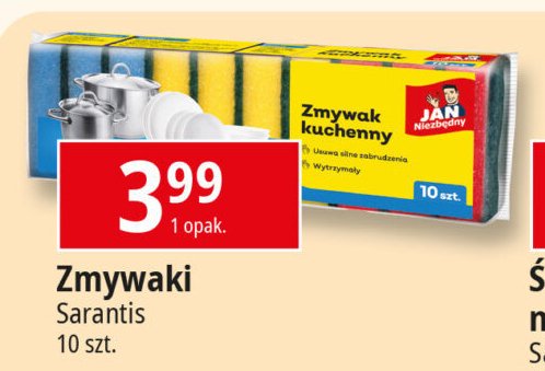 Zmywaki kuchenne Jan niezbędny promocja