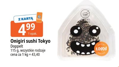 Onigiri sushi Tokyo Doppelt promocja w Leclerc