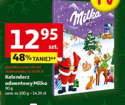 Kalendarz adwentowy promocja w Auchan