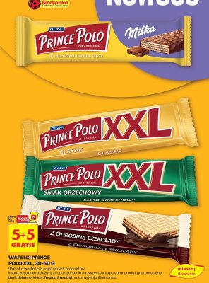 Wafelek Prince Polo z Odrobiną Czekolady  promocja w Biedronka