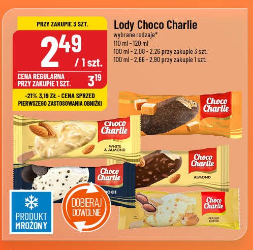 Lód cookie Choco charlie promocja w POLOmarket