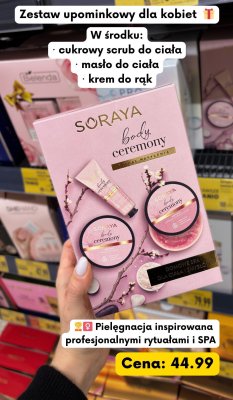 Zestaw upominkowy dla kobiet Body Ceremony promocja w Kaufland