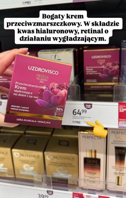 Peonia przeciwzmarszczkowy krem ujędrniający na dzień i na noc 50+ promocja w Rossmann