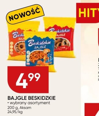 Bajgle beskidzkie wybrany asortyment promocja w Chata Polska