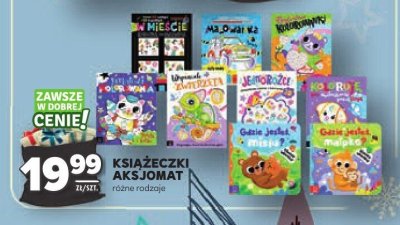 Książeczki Aksjomat różne rodzaje promocja w Stokrotka