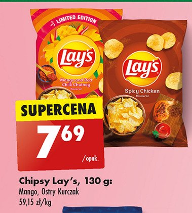 Chipsy spicy chicken Lay's Frito lay lay's promocja