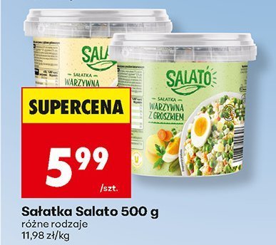 Sałatka 500 g promocja w Biedronka