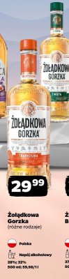 Wódka różne rodzaje 0,5 l promocja w Netto