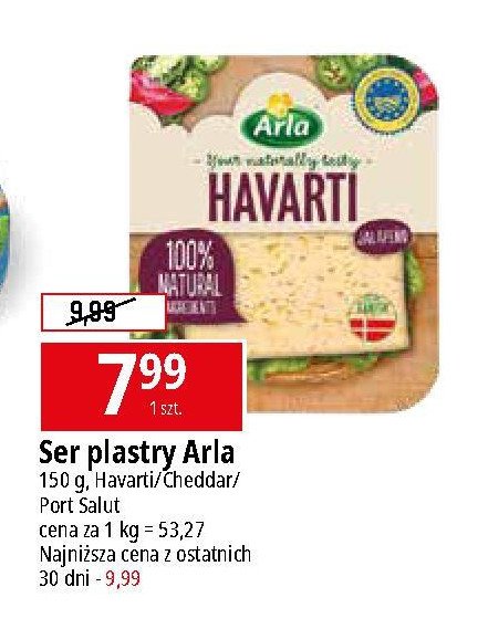 Ser havarti jalapeno Arla promocja