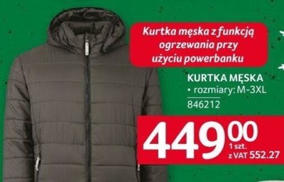 Kurtka męska z funkcją ogrzewania promocja w Selgros