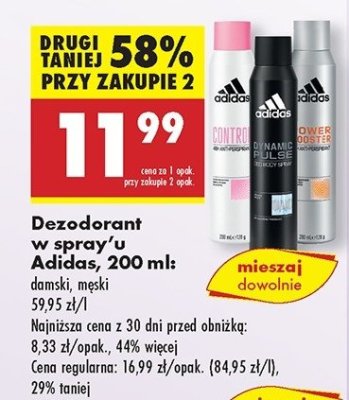 Antyperspirant Adidas men dynamic pulse Adidas cosmetics promocja