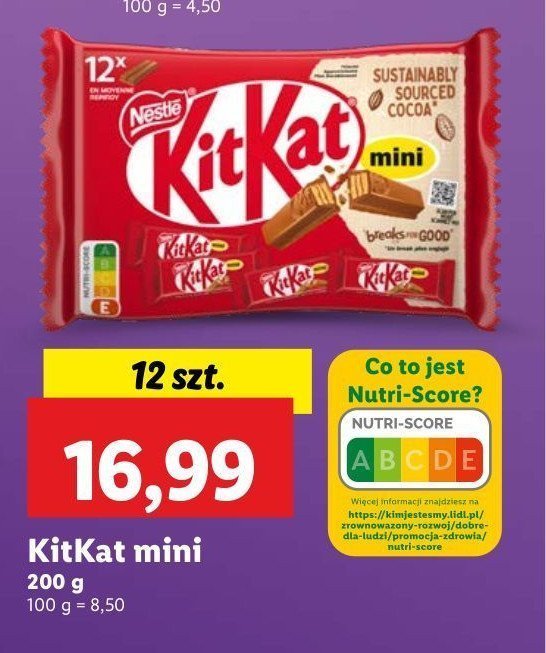 Batoniki Kitkat mini promocja